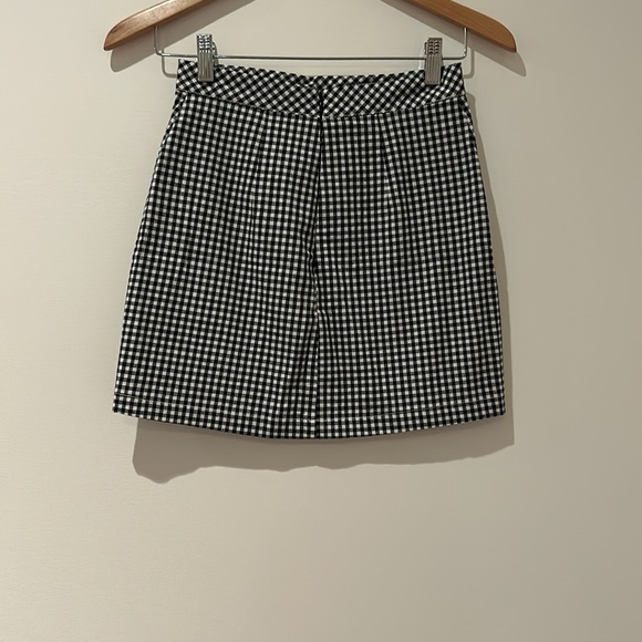 Checker print skirt - Picture 2 of 2